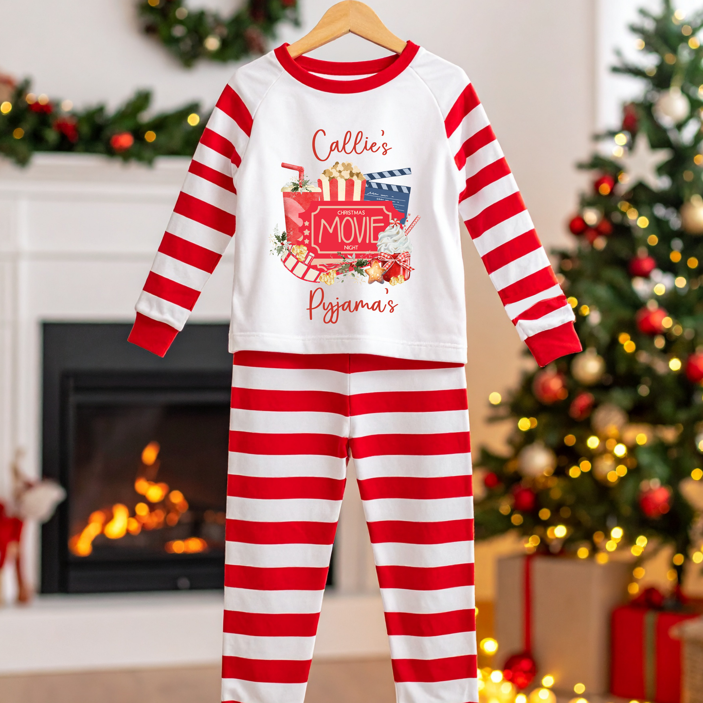 DTF TRANSFER - PERSONALISED CHRISTMAS MOVIE NIGHT