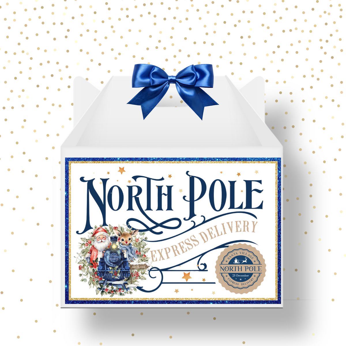 NORTH POLE EXPRESS DELIVERY - ECO SOLVENT LABEL