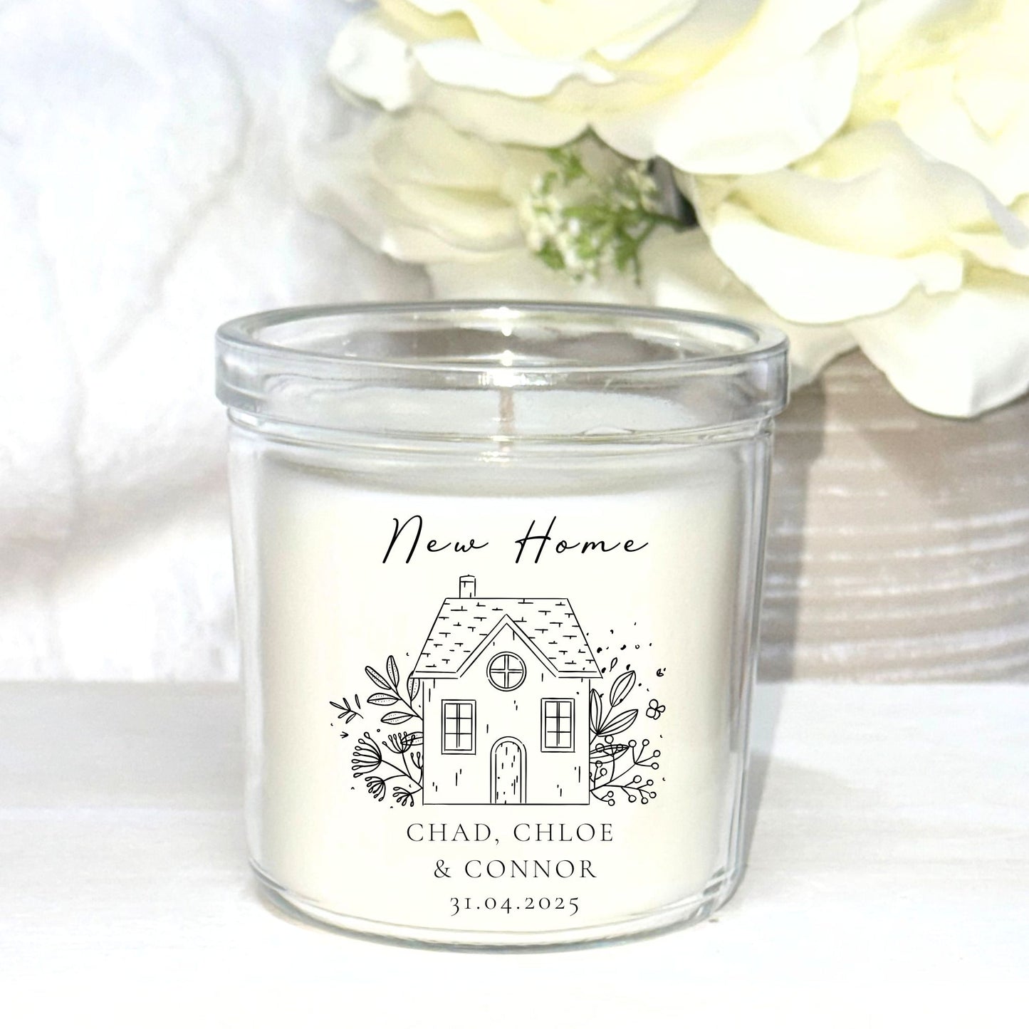 Ikea 40hr Candle New Home - UV-DTF