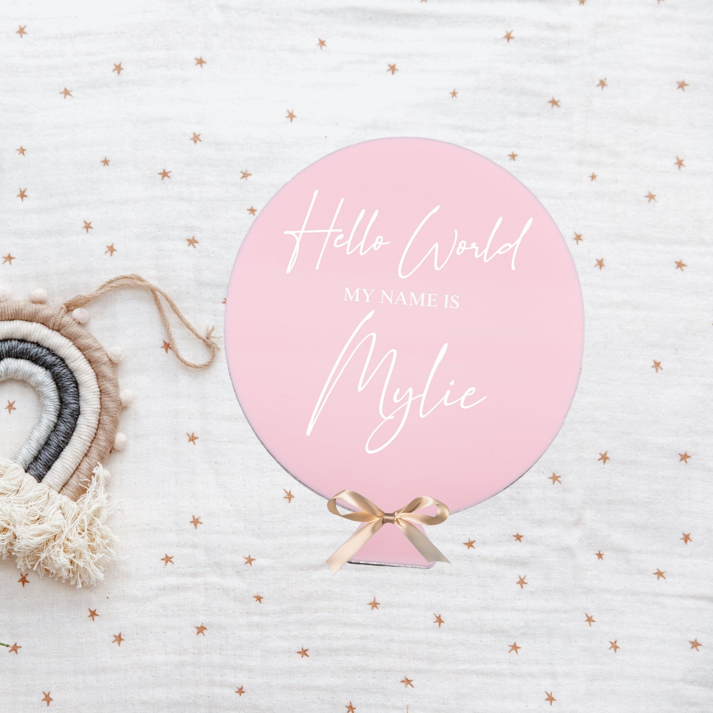 Acrylic Balloon - Pink - Wow Wraps