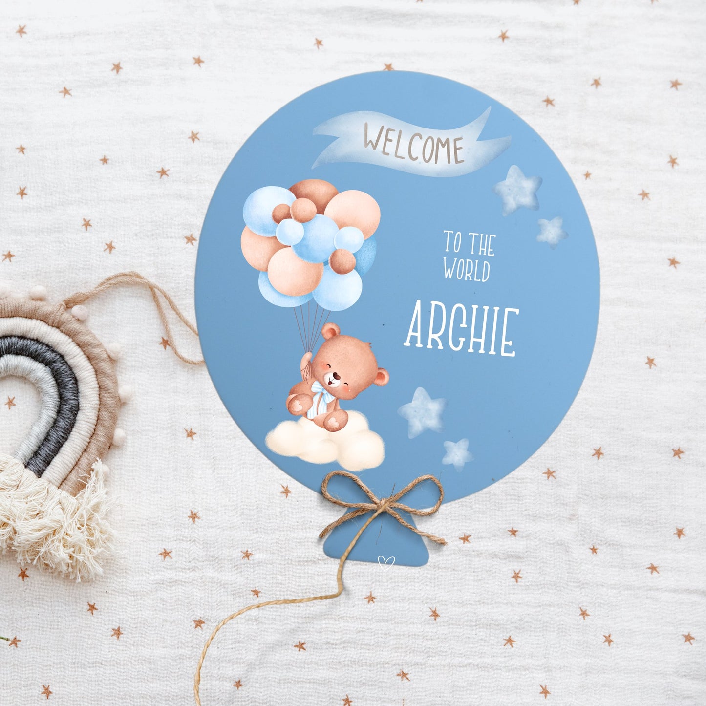 Acrylic Balloon UV-DTF - New Baby (Theme Sheet ) - Wow Wraps