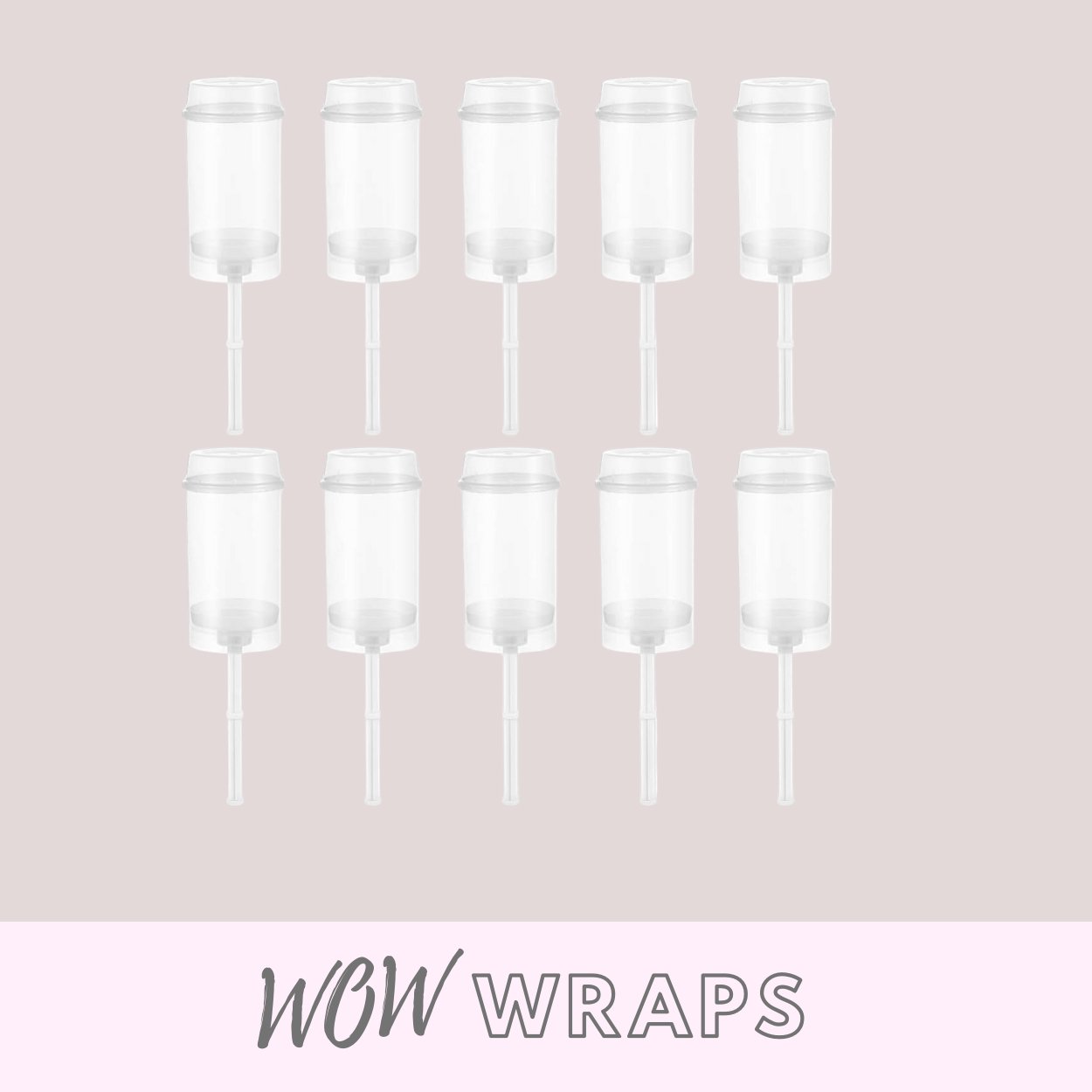 BLANK FOOD/CONFETTI POPPER - Wow Wraps
