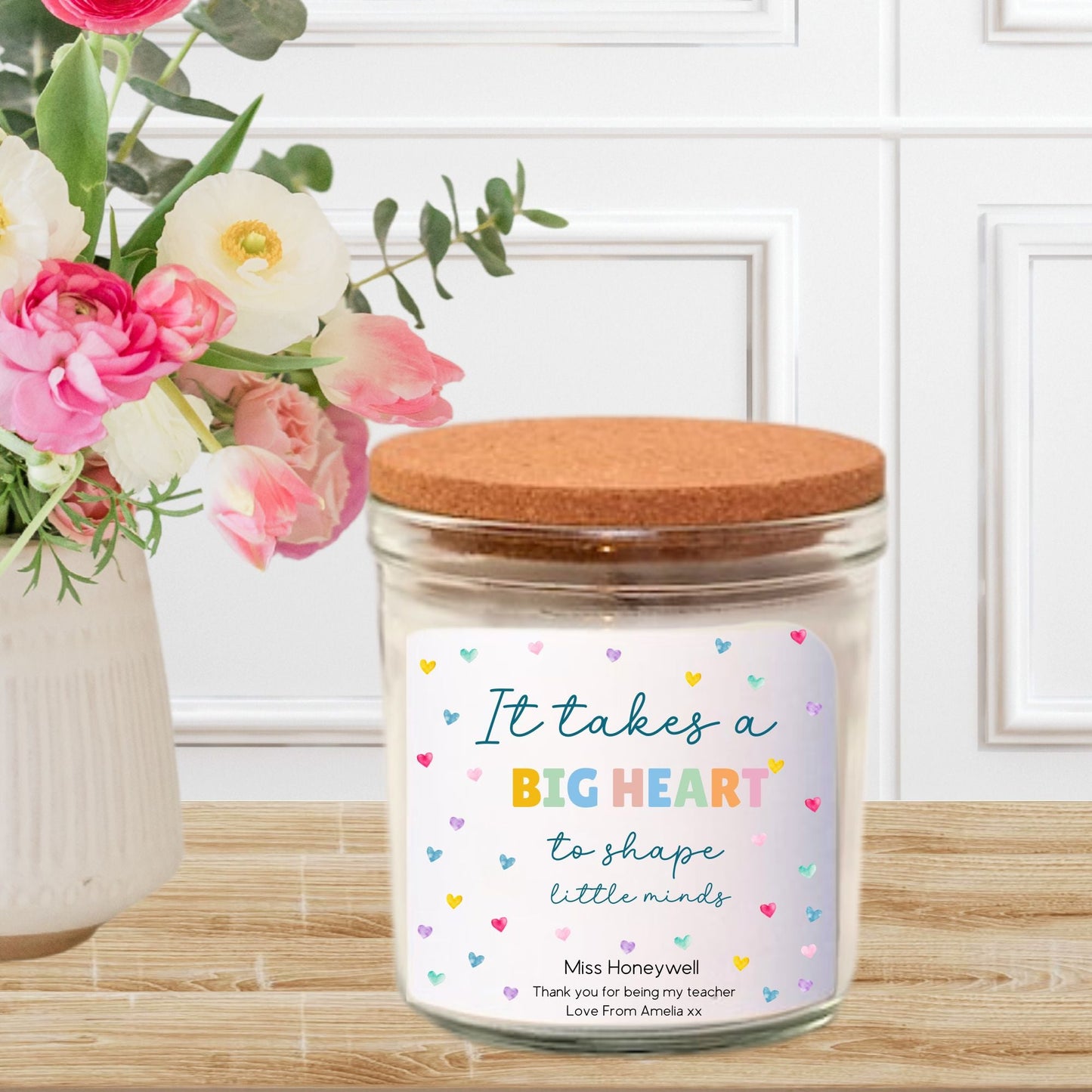 Candle Label - It Takes A Big Heart - Wow Craft Blanks & Wraps