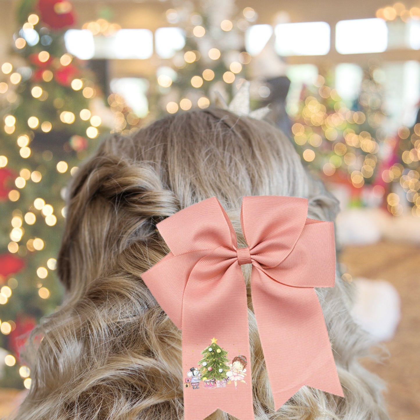 DTF TRANSFER - CHRISTMAS FAIRY BOW - Wow Craft Blanks & Wraps