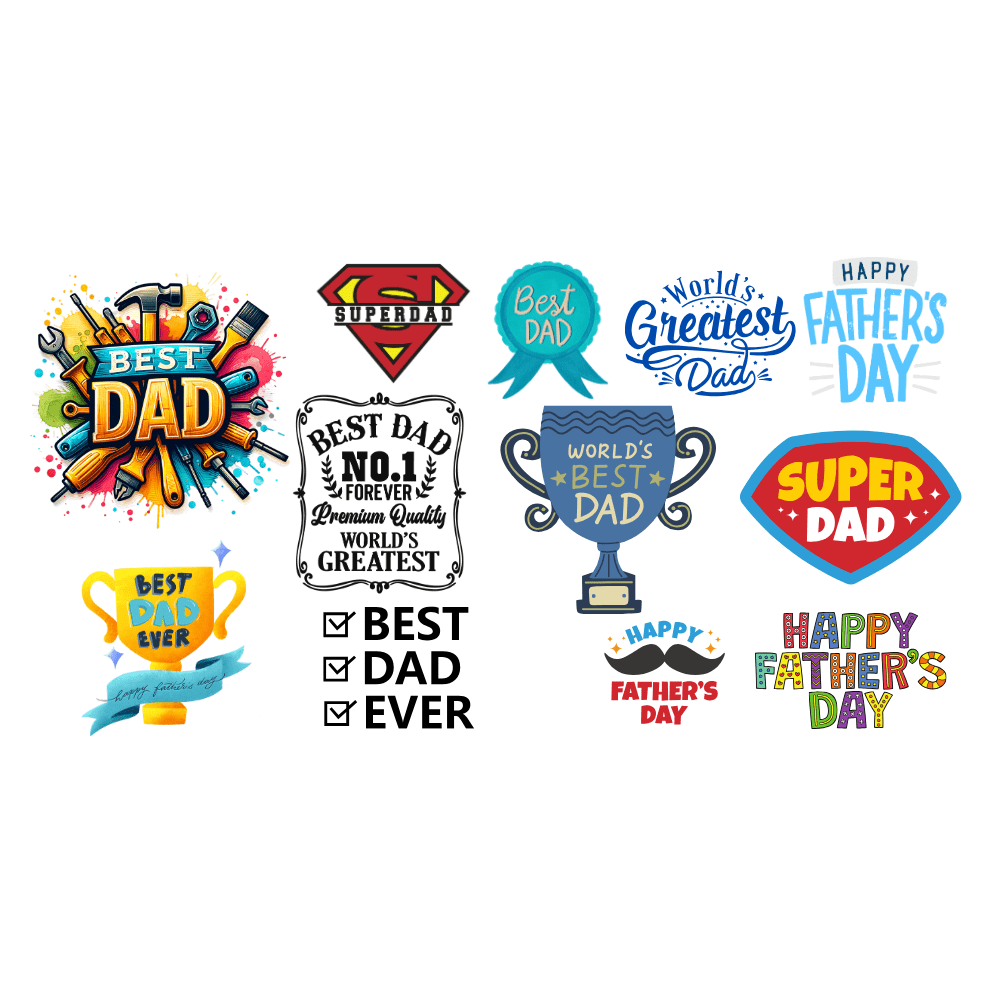 Fathers Day Theme Sheet - Wow Wraps