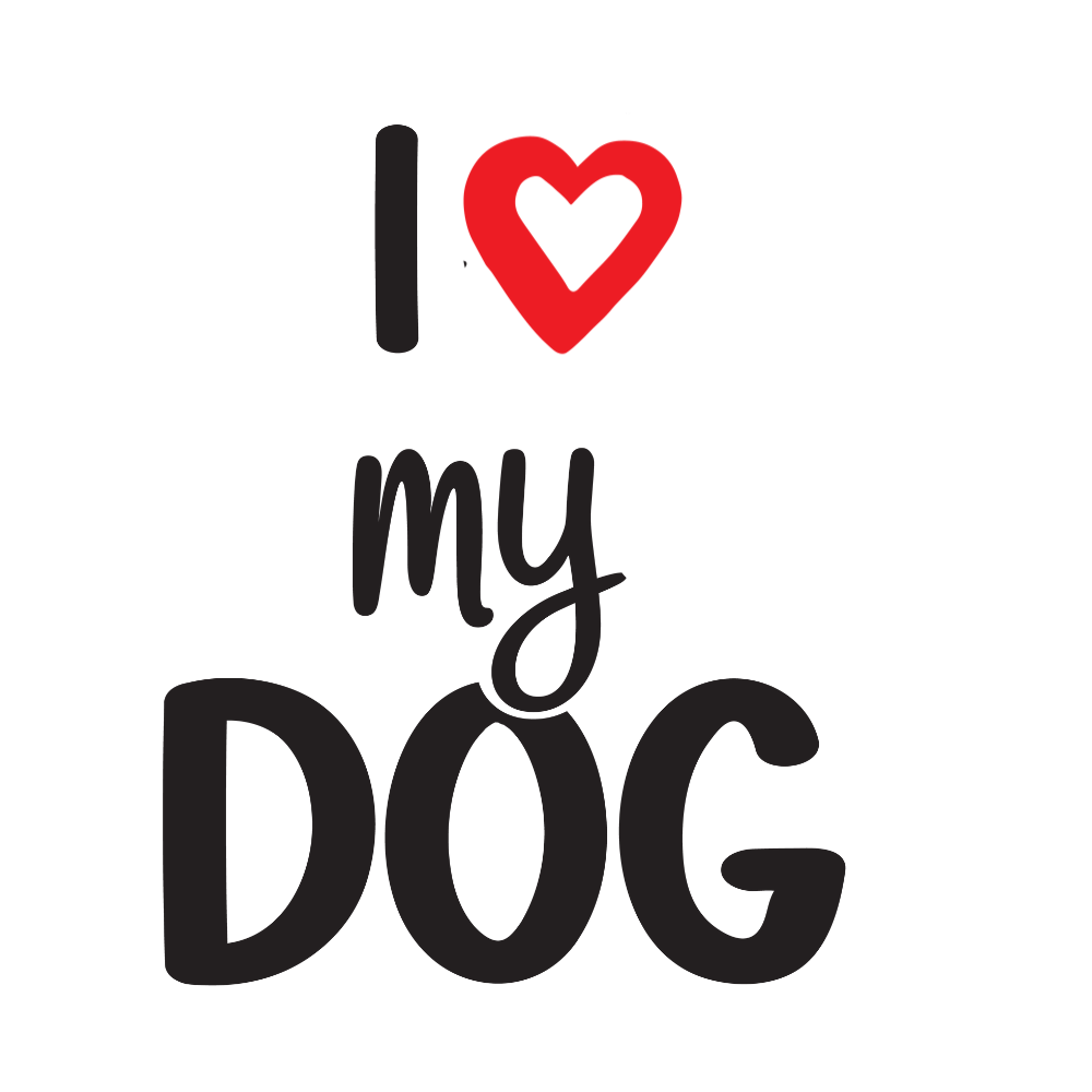 I LOVE MY DOG DECAL - Wow Wraps