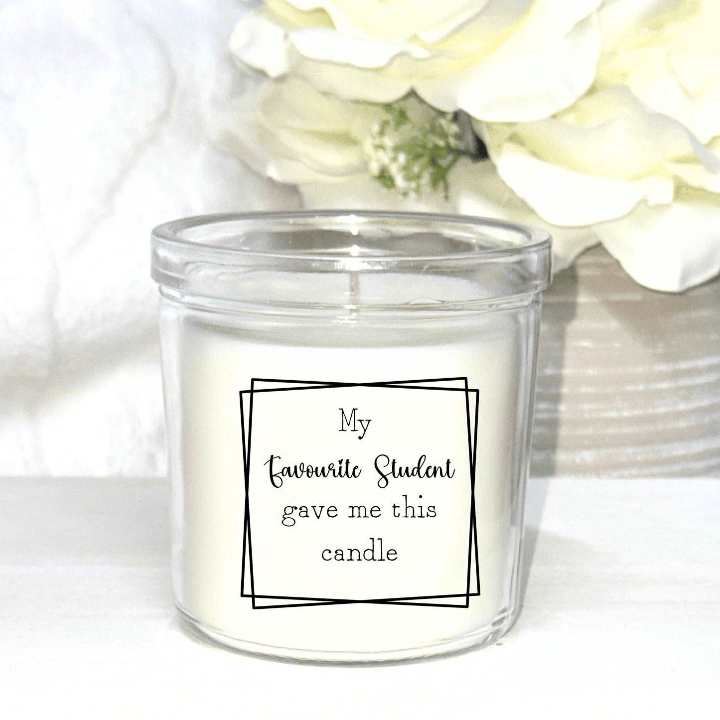 Ikea 40hr Candle - My Favourite Student - UV - DTF - Wow Craft Blanks & Wraps