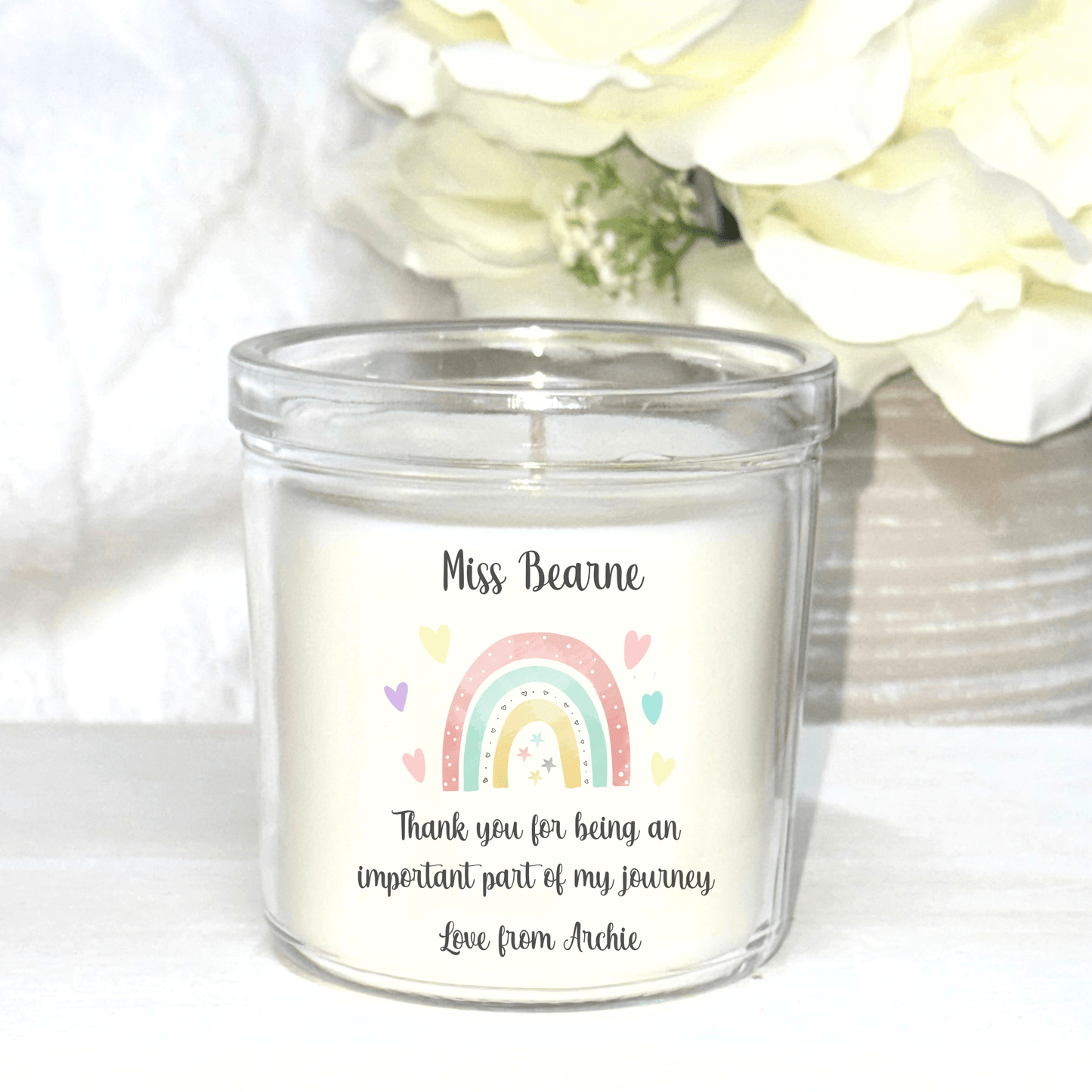 Ikea 40hr Candle - Thank You For Being An Important Part - UV - DTF - Wow Craft Blanks & Wraps