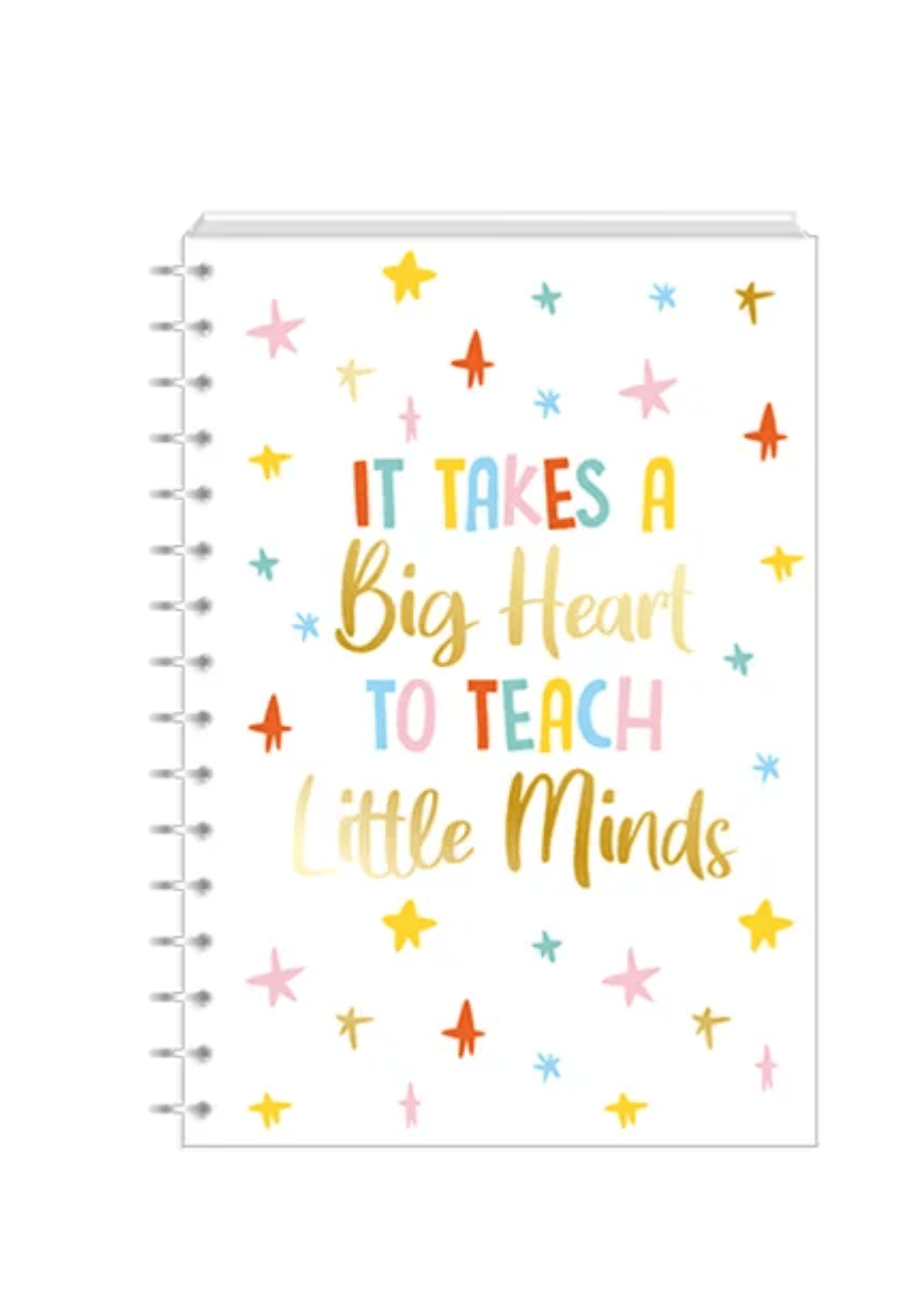 It Takes A Big Heart To Teach Little Minds - Teacher Notebook - Wow Craft Blanks & Wraps
