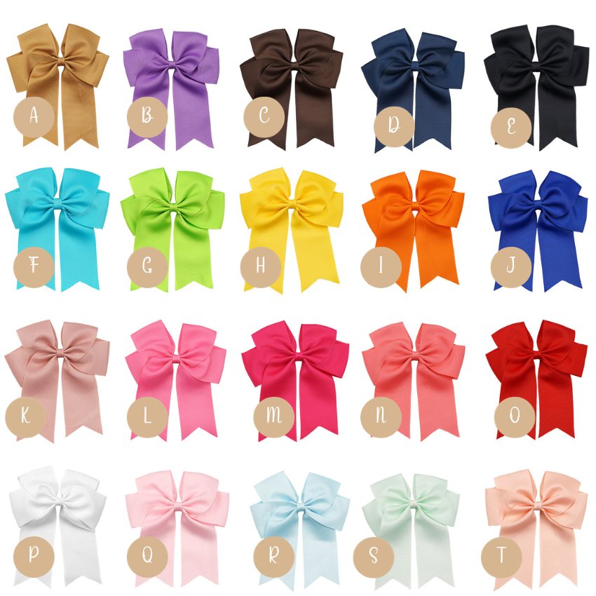 LUXURY CROSSGRAIN HAIR BOW 6" - Wow Craft Blanks & Wraps