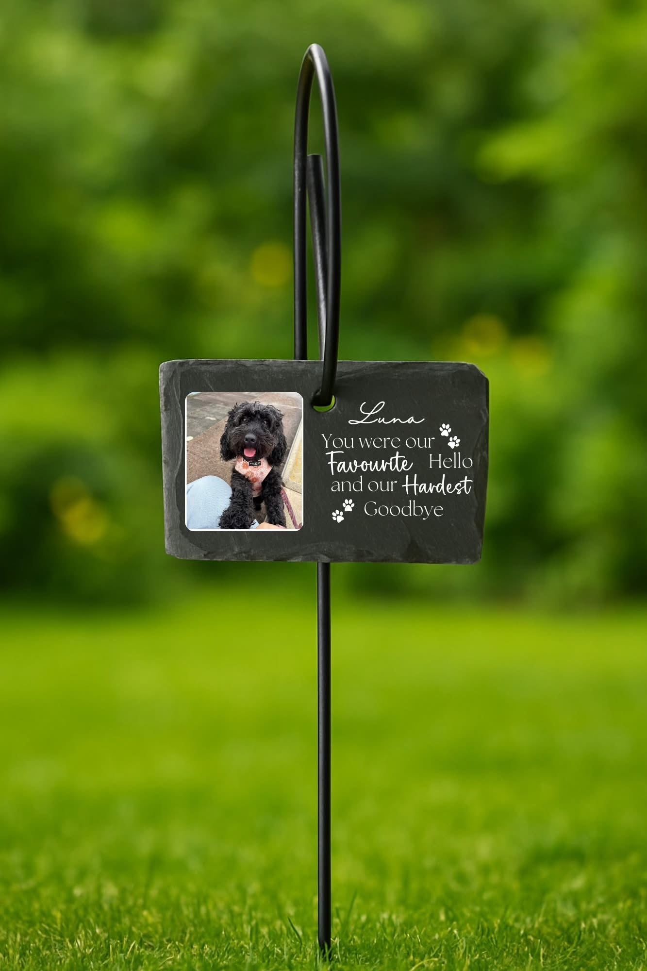 Memorial Slate Stake - Wow Craft Blanks & Wraps