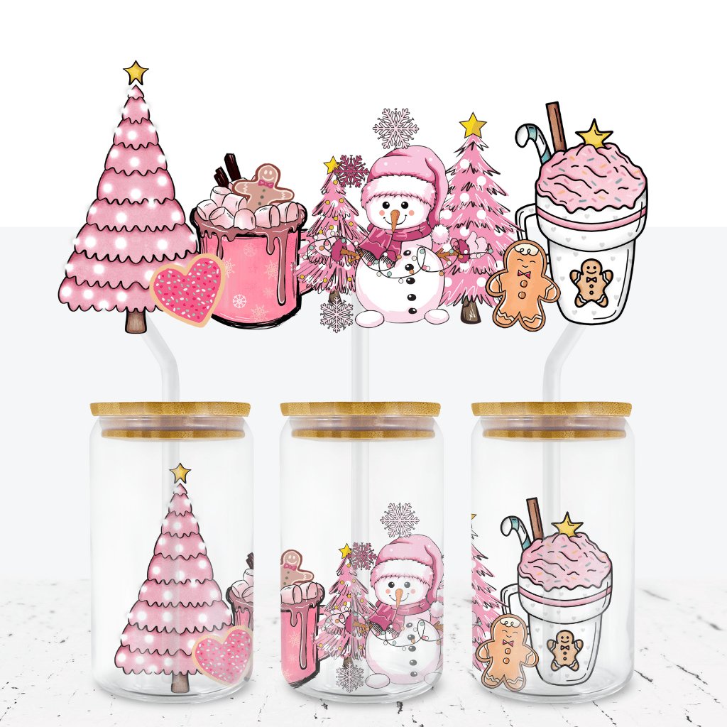 PINK SNOMAN 16oz WRAPS - Wow Wraps