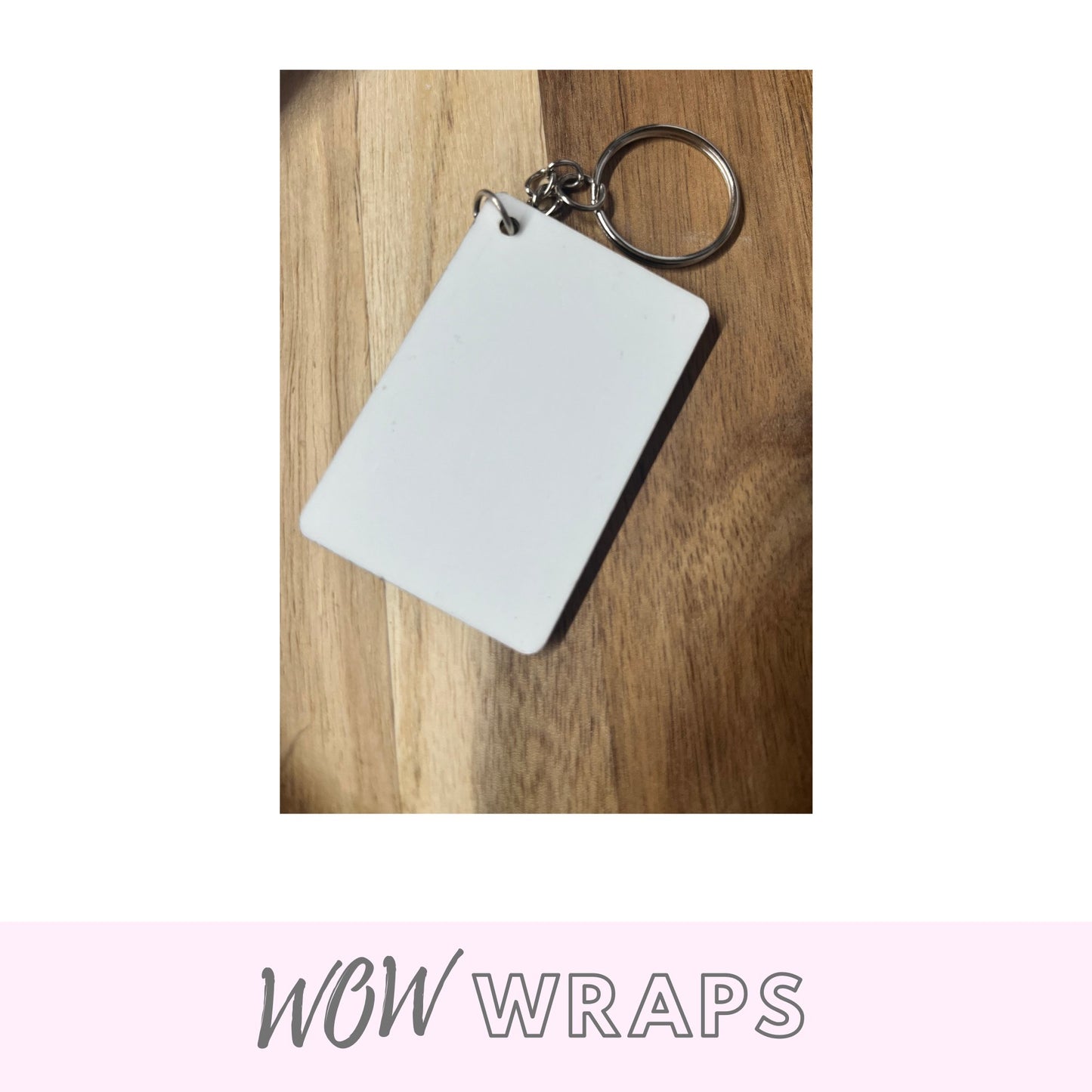 Sublimation / UV-DTF Keyring - Wow Wraps