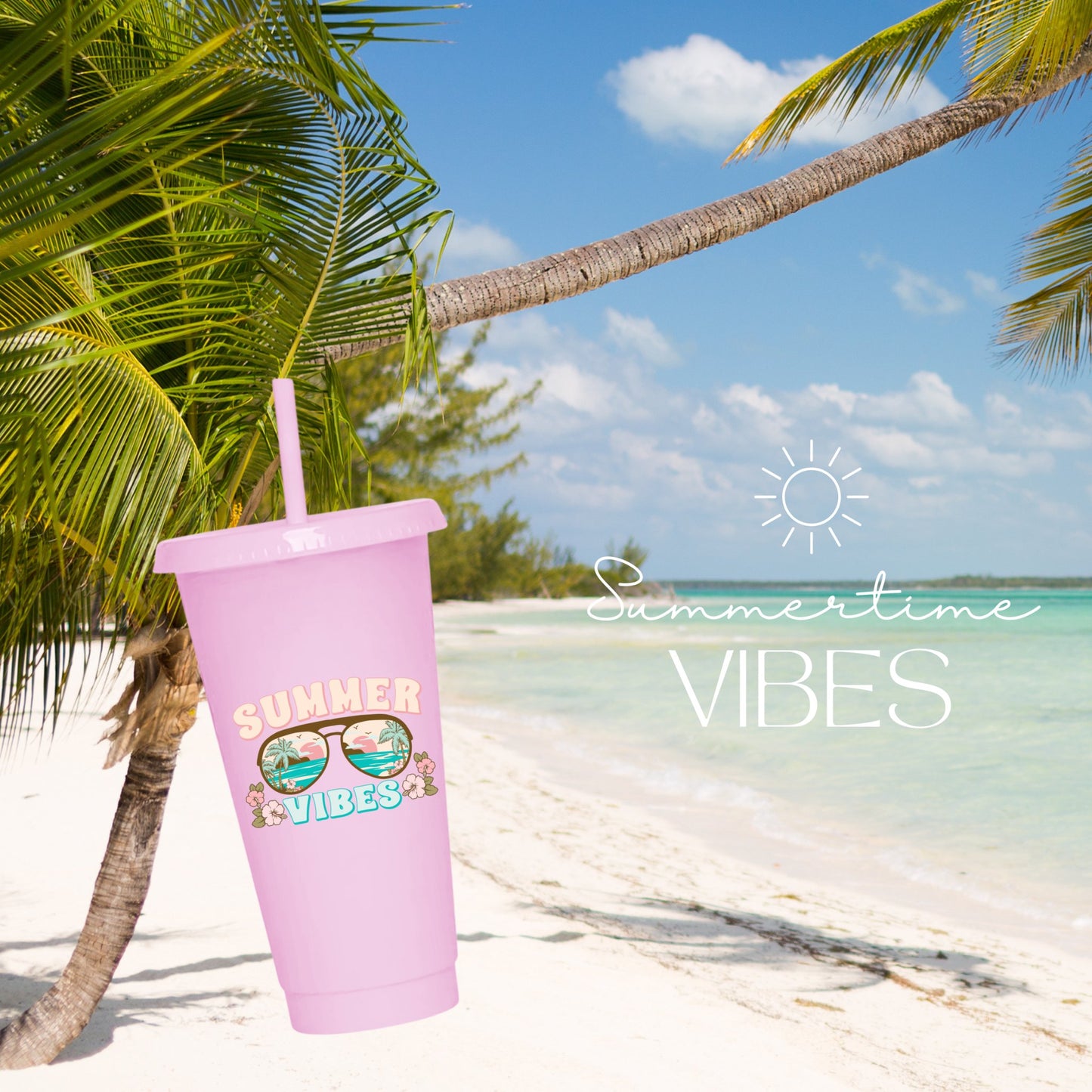 Summer Vibes Decal - Wow Wraps