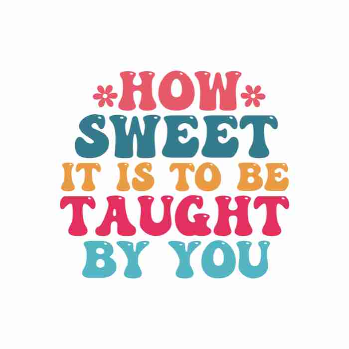 TEACHER UVDTF DECAL #3 - Wow Wraps