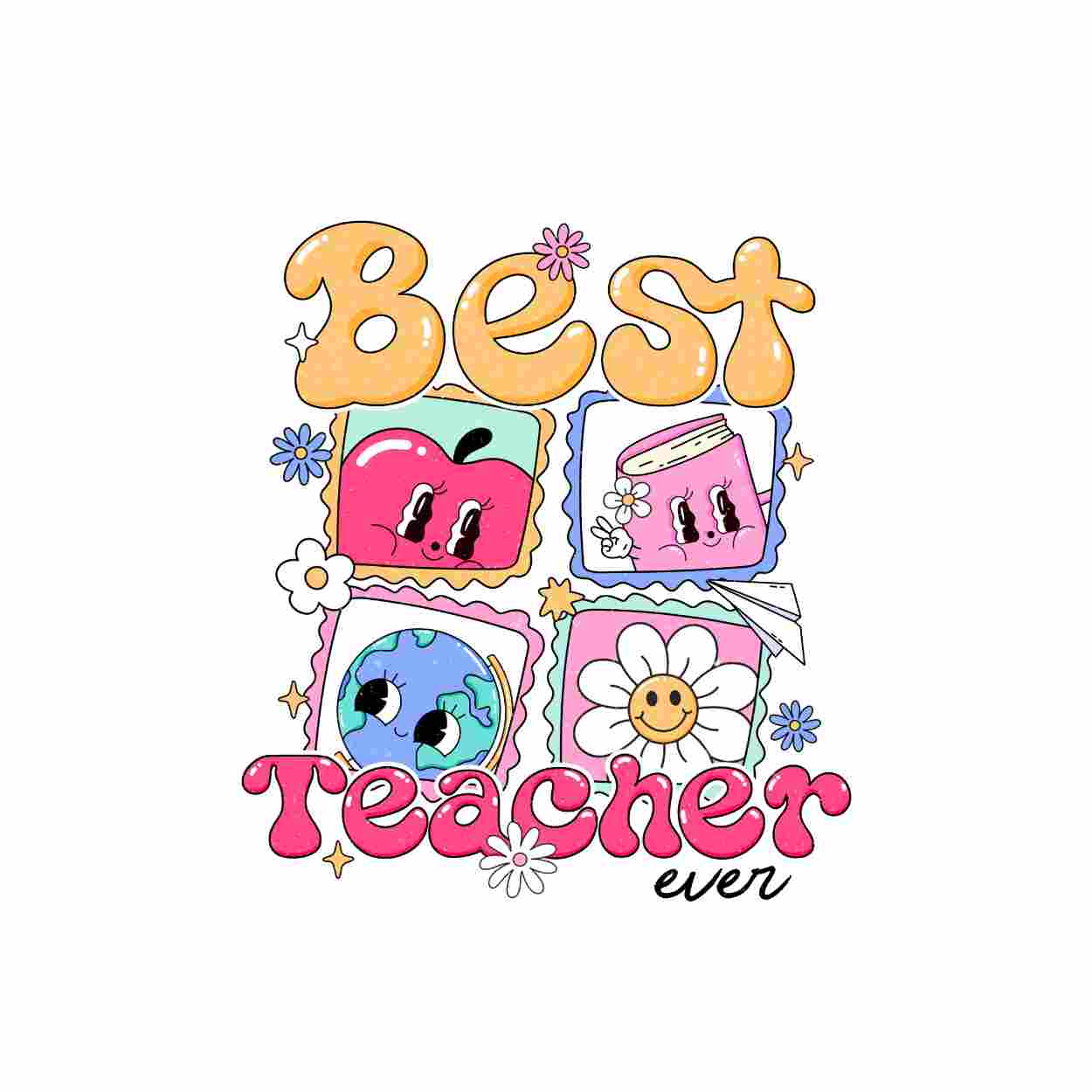 TEACHER UVDTF DECAL #8 - Wow Wraps