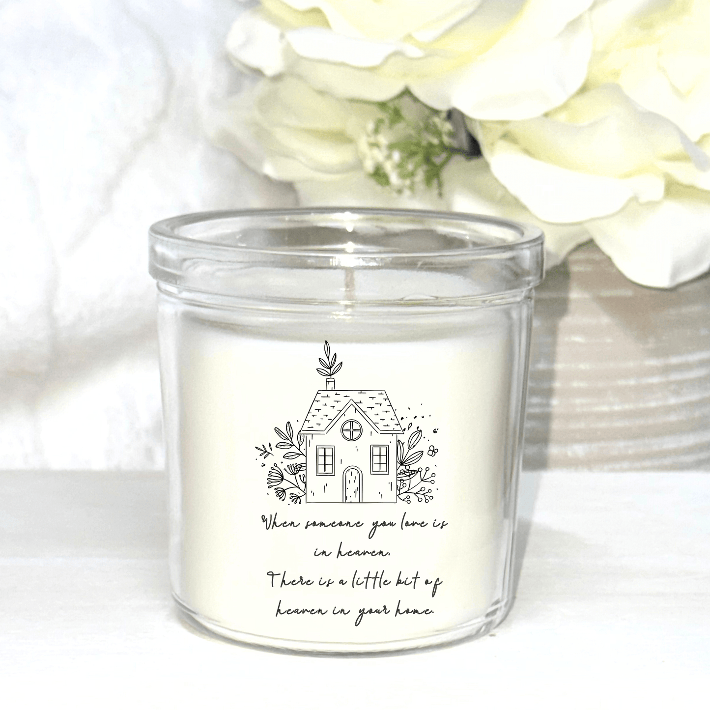 When Someone You Love Is In Heaven UV - DTF Sized For The Ikea 40hr Candles - Wow Craft Blanks & Wraps