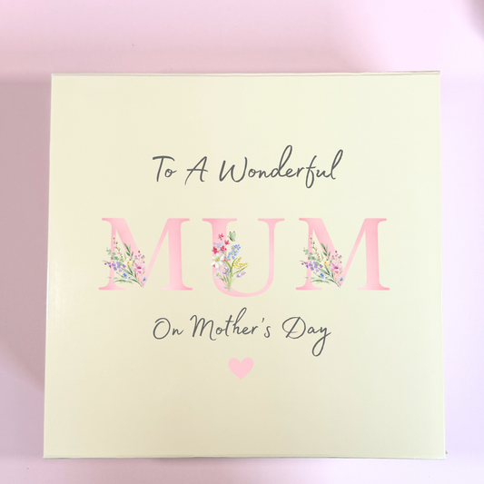 To a Wonderful Mum On Mothers Day UV-DTF