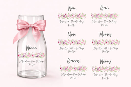 IF YOU WERE A FLOWER UV-DTF DECAL