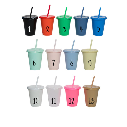 16oz Single Wall Cold Cups - Wow Wraps