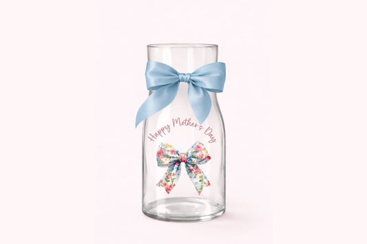 FLORAL BOW UV-DTF DECAL