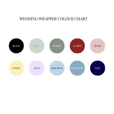 Wedding Supplier Thank You Chocolate Bar Wrapper