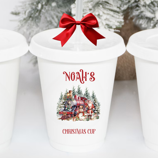TRADITIONAL CHRISTMAS CUP UV-DTF DECAL