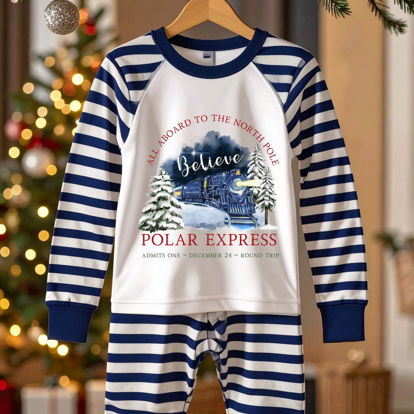 DTF TRANSFER - ALL ABOARD POLAR EXPRESS