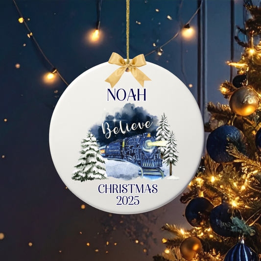 POLAR EXPRESS BELIEVE CHRISTMAS UV-DTF DECAL