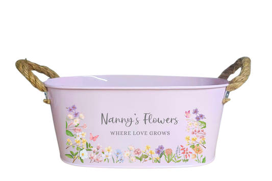 NANNY'S FLOWERS UV-DTF DECAL