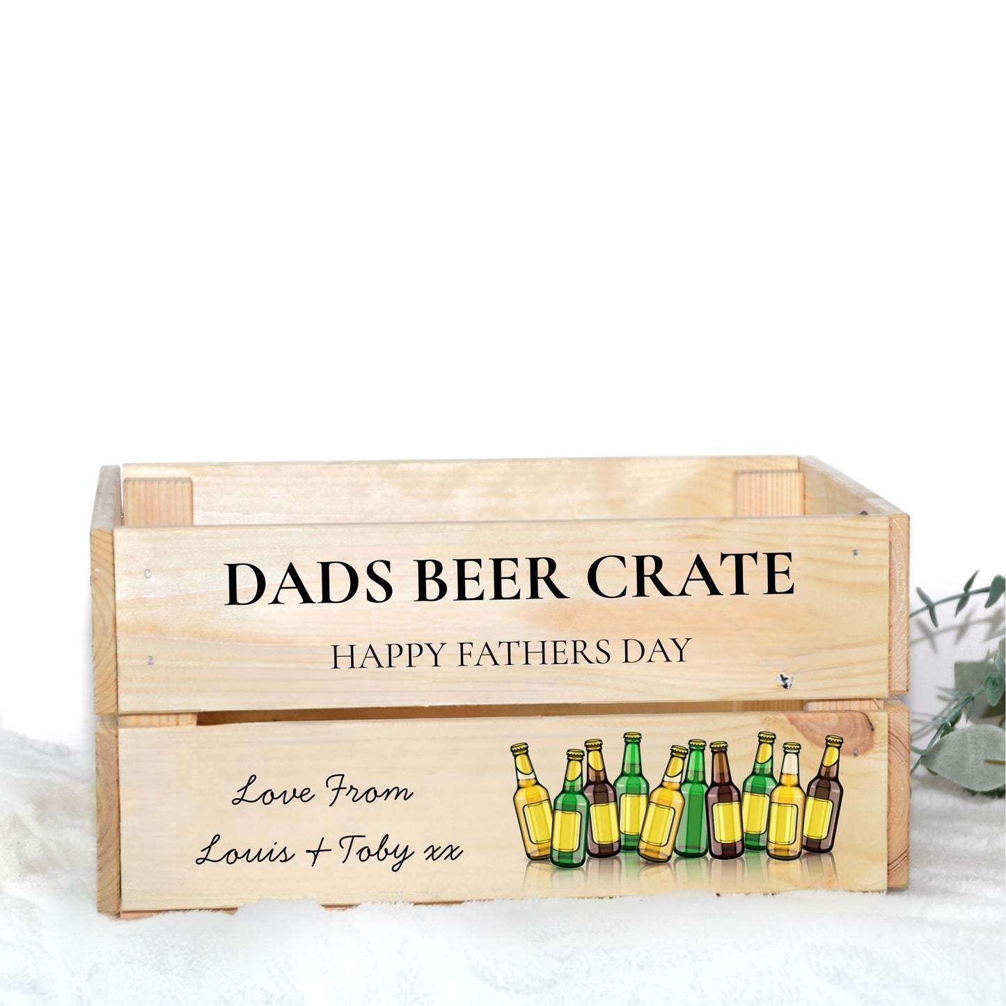 DADS BEER CRATE UV-DTF DECAL - SIZED FOR IKEA CRATE