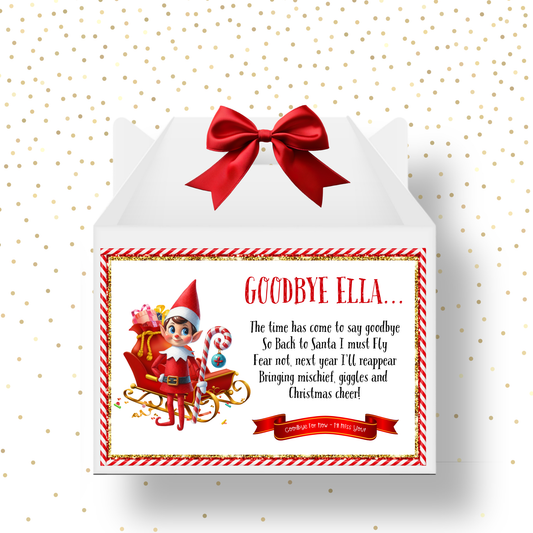 ELF GOODBYE MESSAGE - ECO SOLVENT LABEL