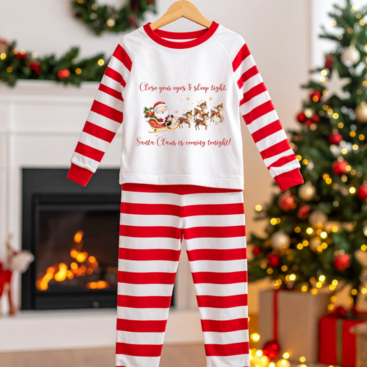 DTF TRANSFER - SANTA CLAUS IS COMING TONIGHT