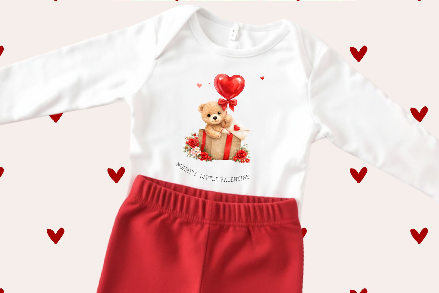 DTF TRANSFER - MUMMY'S LITTLE VALENTINE