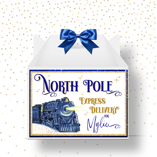 NORTH POLE EXPRESS DELIVERY - ECO SOLVENT LABEL