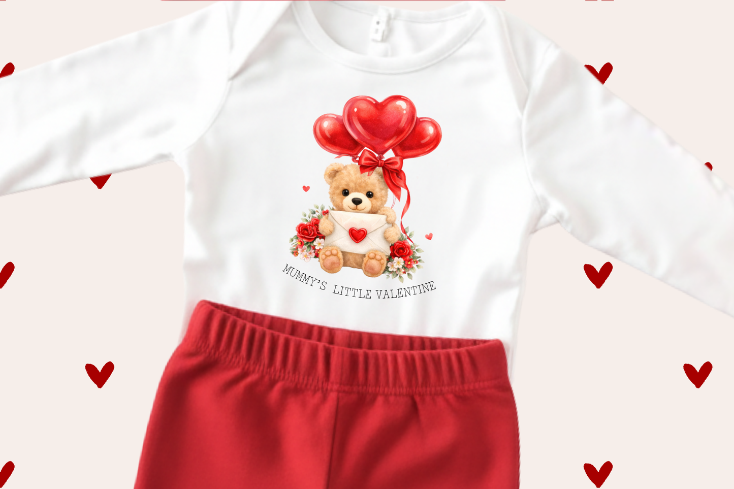 DTF TRANSFER - MUMMY'S LITTLE VALENTINE 2