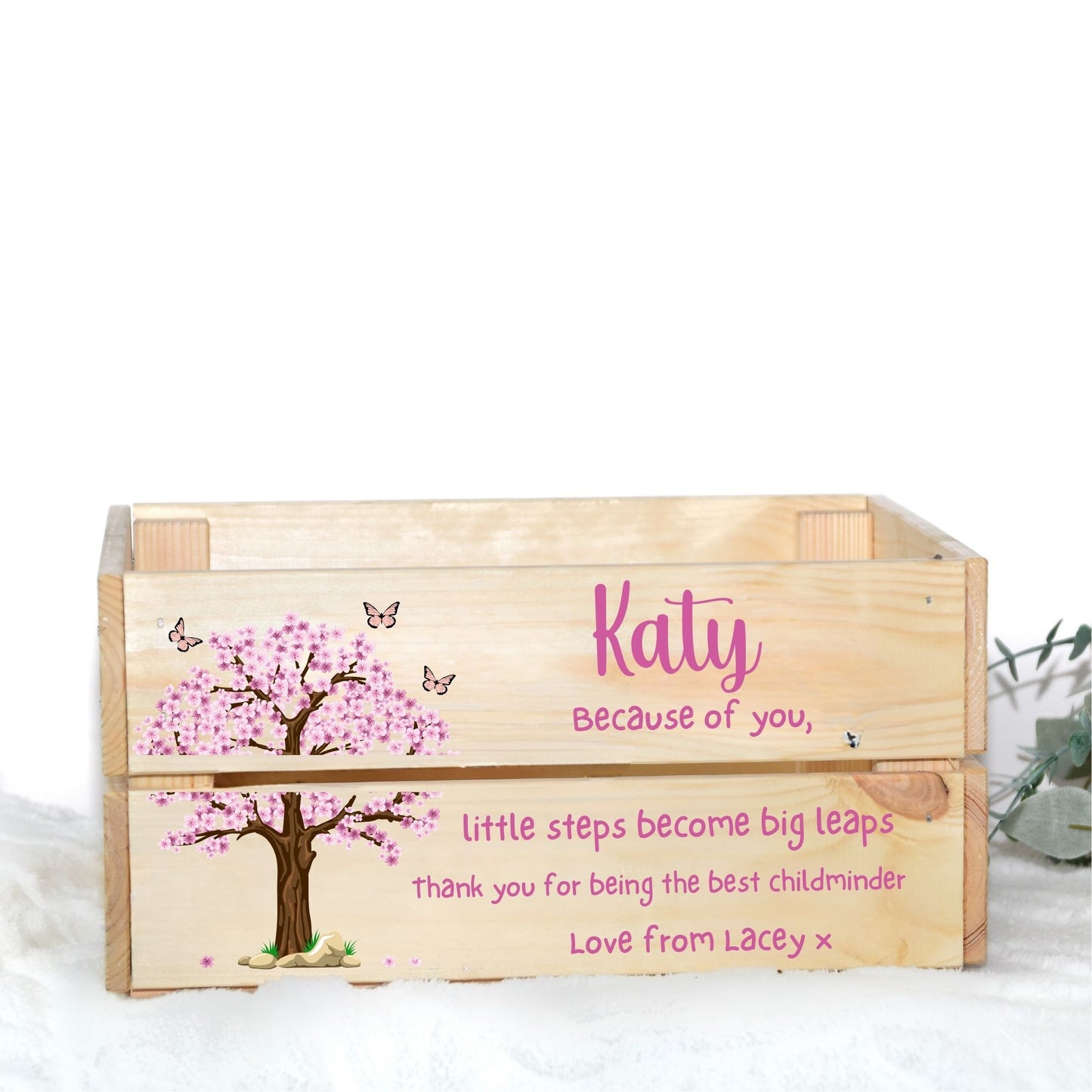 BEST CHILDMINDER UV-DTF DECAL - SIZED FOR IKEA CRATE