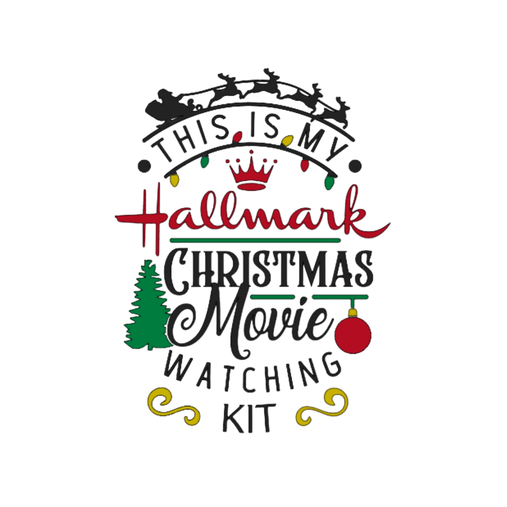 CHRISTMAS HALLMARK UV-DTF DECAL