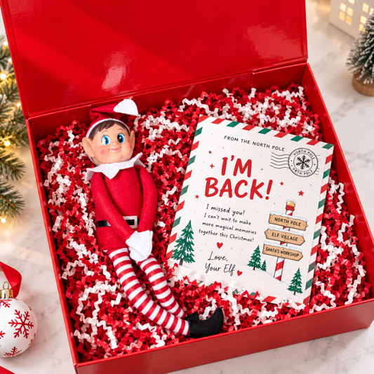 I'M BACK - A5 PRINTED CARD