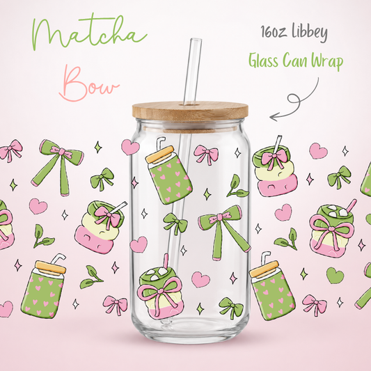 Matcha Libbey UV-DTF Wrap