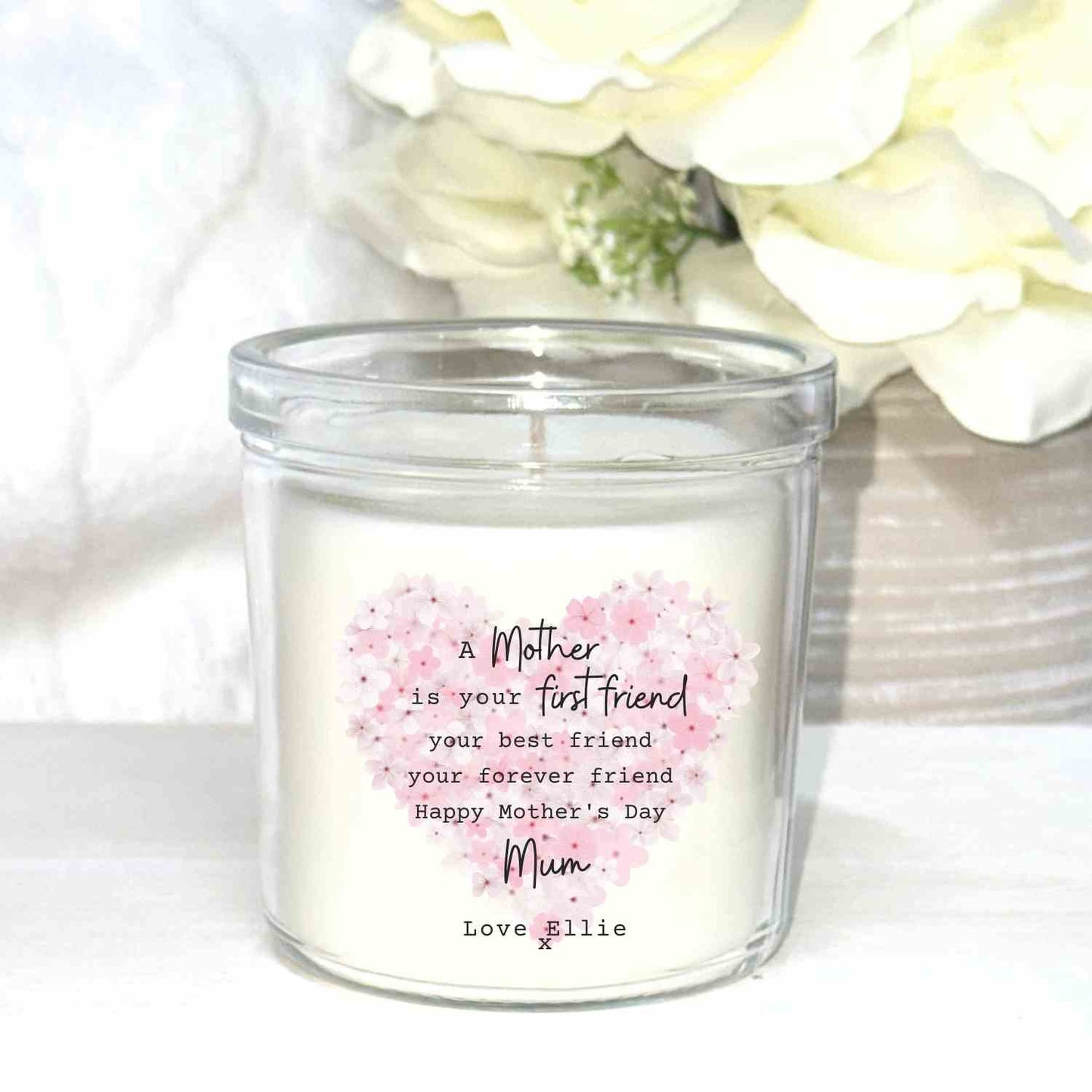 A Mothers Is Your Best Friend - Mothers Day UV - DTF Sized For The Ikea 40hr Candles - Wow Craft Blanks & Wraps