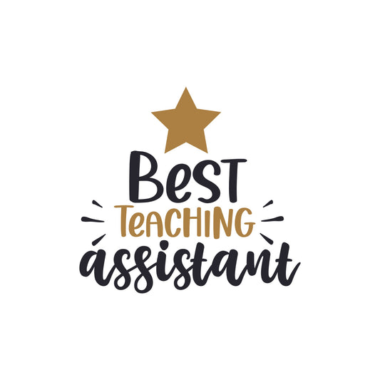 BEST TEACHING ASSISTANT UV-DTF DECAL - Wow Wraps