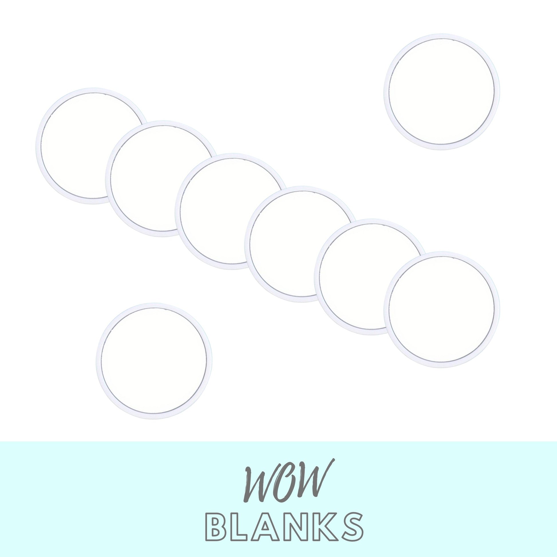 Blank Pocket Mirrors - Wow Wraps