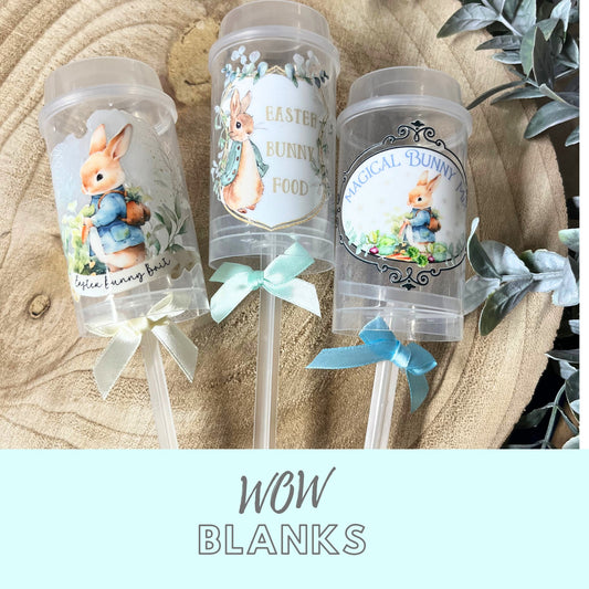 Blank Snow/Food/Confetti Popper - Wow Wraps