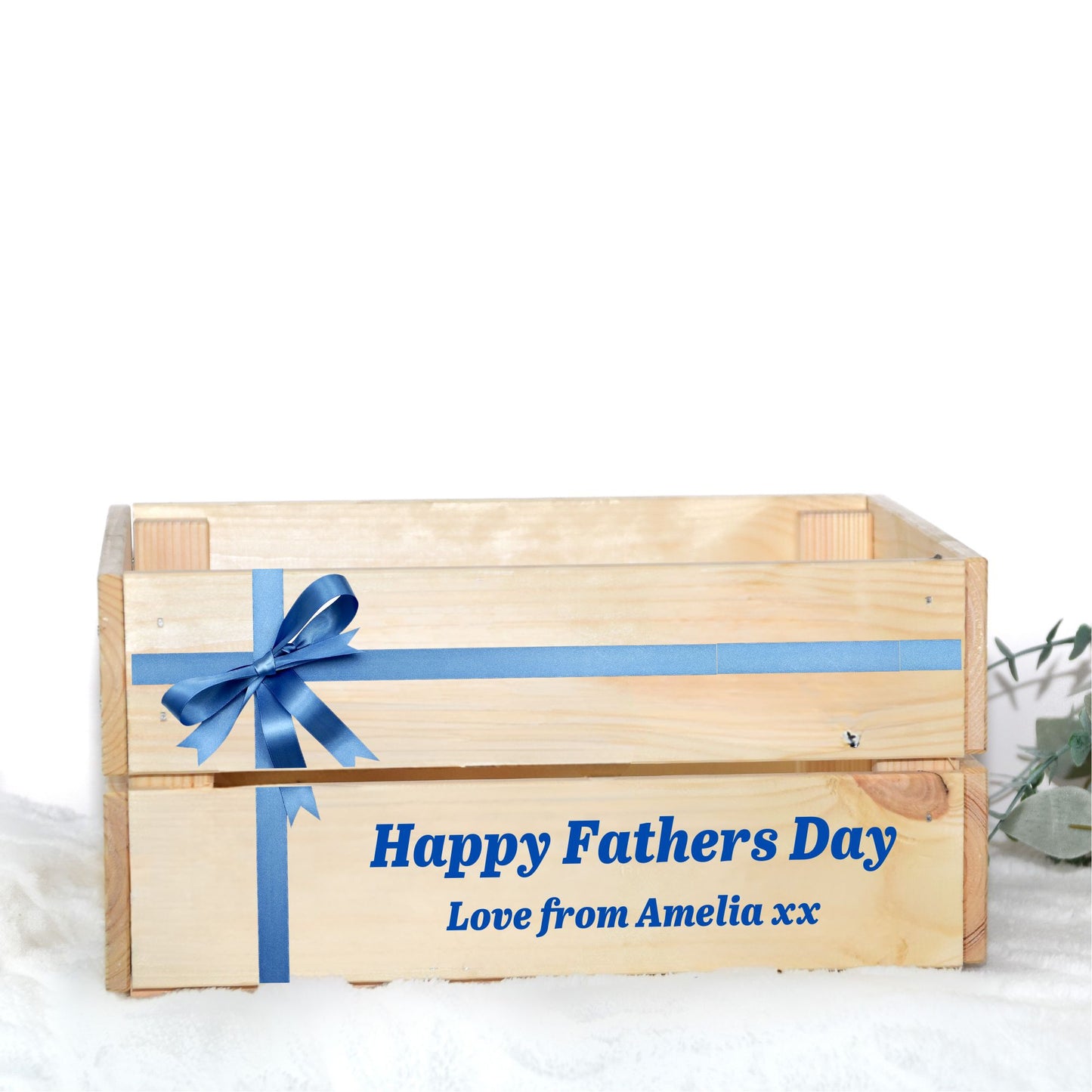 HAPPY FATHERS DAY UV-DTF DECAL - SIZED FOR IKEA CRATE