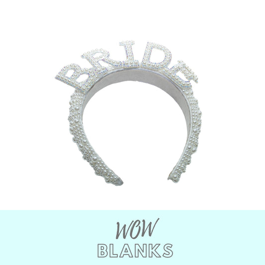 Bride Tiara Headband - Wow Wraps