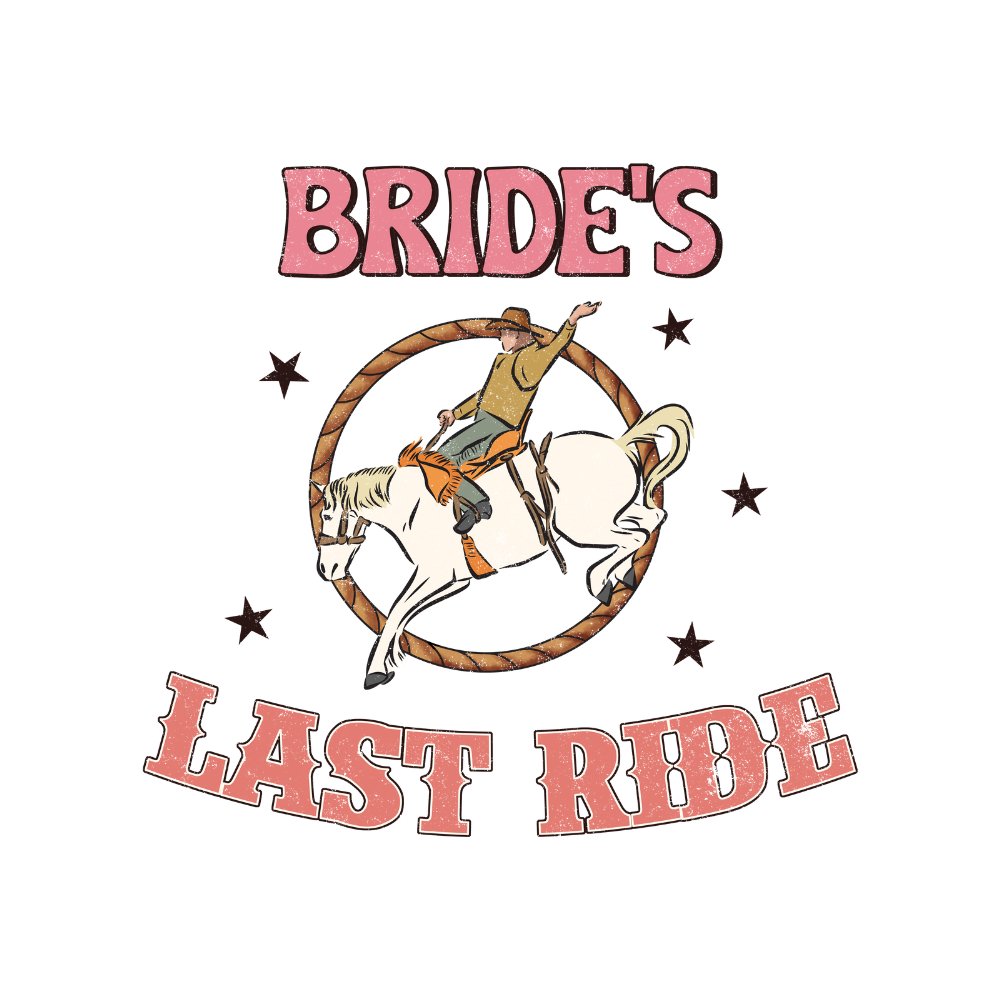 Brides Last Ride UV-DTF Decal - Wow Wraps