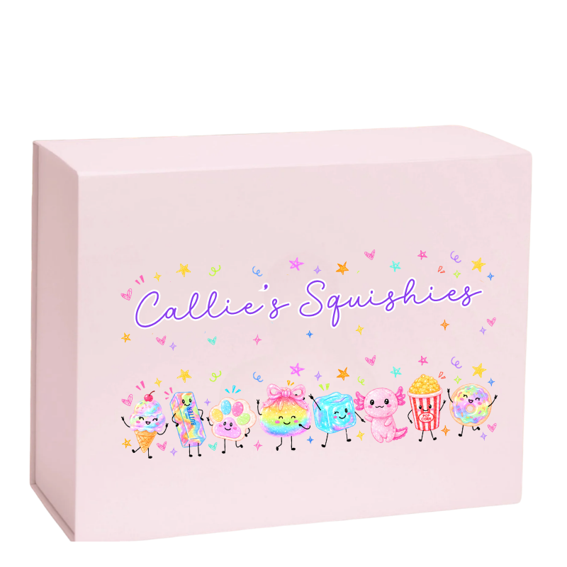 SQUISHIE'S GIFT BOX UV-DTF DECAL