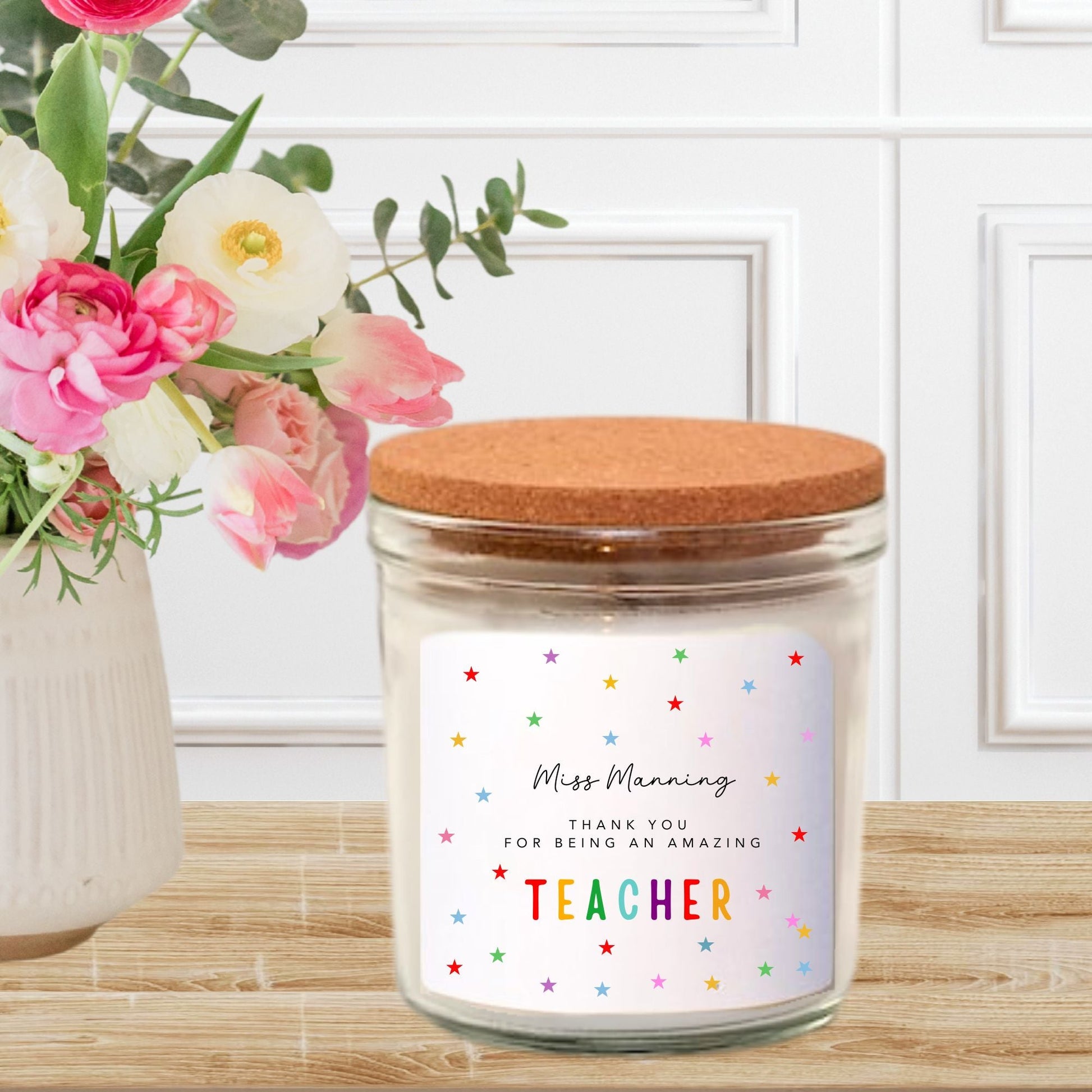 Candle Label - Amazing Teacher - Wow Craft Blanks & Wraps