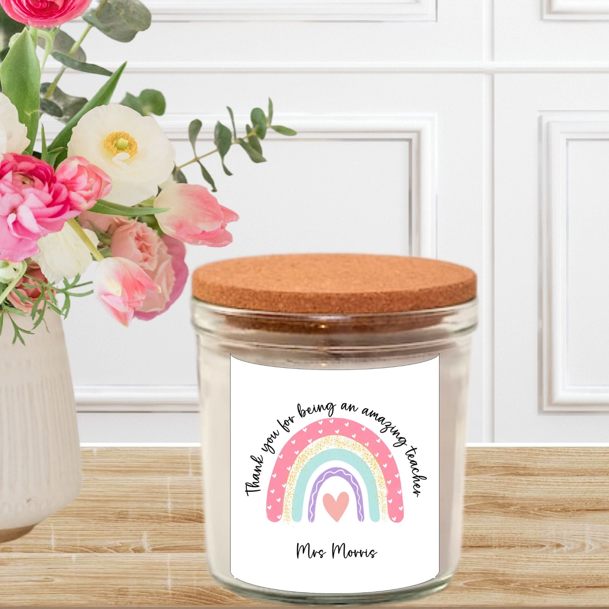 Candle Label - Amazing Teacher - Wow Craft Blanks & Wraps